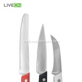 Набор из 3 маленьких ножей для кухни